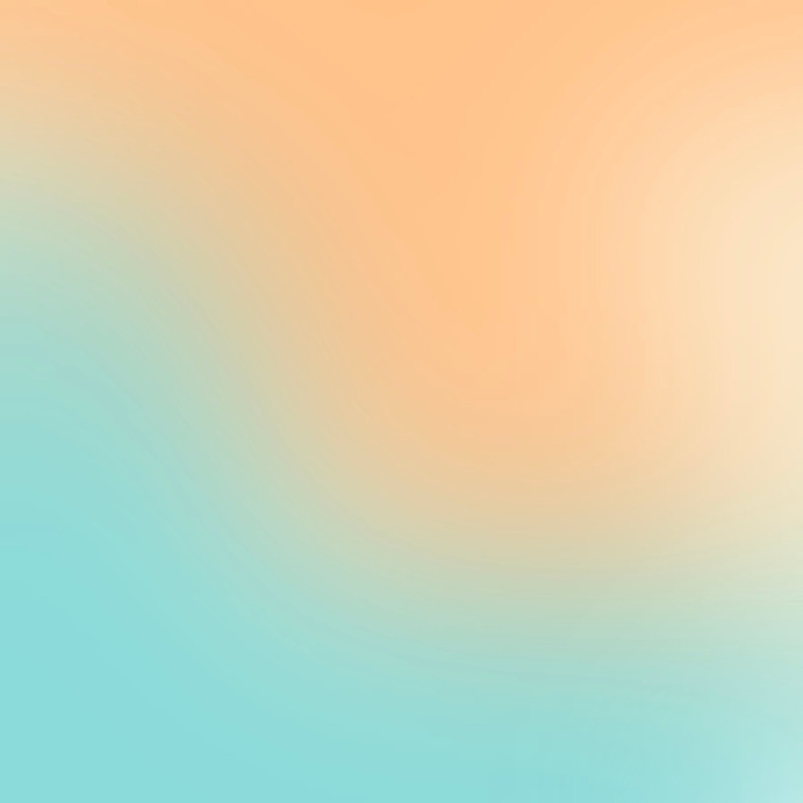 Soft Blue Orange Gradient